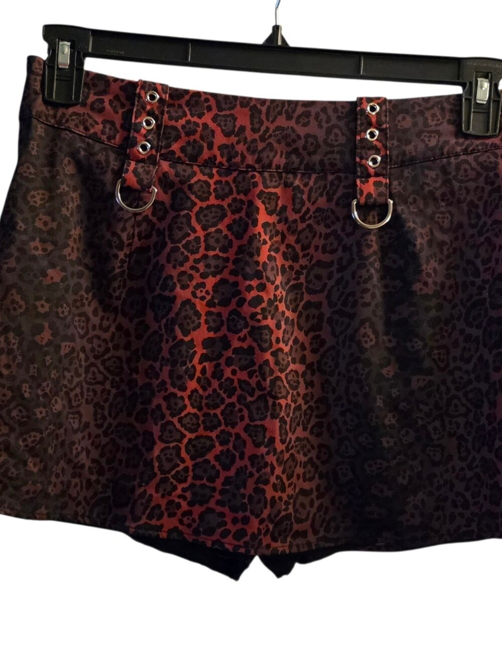 Romwe Animal Print Mini Skort Small - Picture 2 of 6